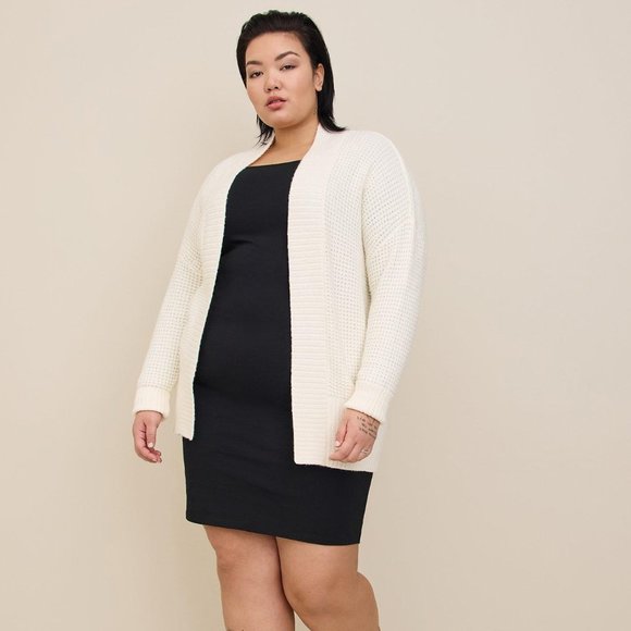 torrid Sweaters - Torrid Waffle Cardigan Sweater